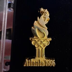 1996 Atlanta Olympics Torch Collectible Pin